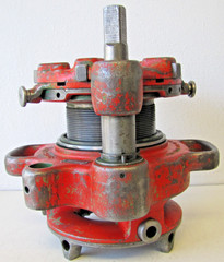 Ridgid 141 Receding Geared Pipe Threader 2-1/2&Prime; to 4&Prime; Jam Proof w/ Extras