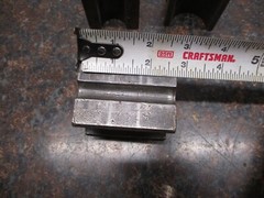 PARKER 624 824 632 TUBING BENDER SLIDE BLOCK 2-3/4&Prime; LENGTH 8 12 16 24 PIPE SIZE
