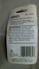 General Tools 129X Mini Tubing Cutter 1/8-7/8&Prime; 3-22mm, Free Shipping