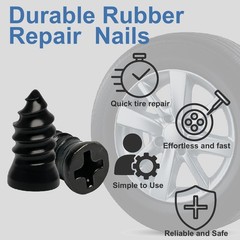 61 PCS Tire Repair Screws, Professional Tire Plugs Screw Type with a Screwdri&hellip;
