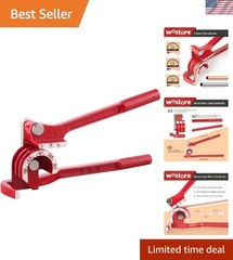 Professional 180&deg; Pipe Bender for Copper, Aluminum & Brass &ndash; Durable & Ergonomic