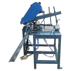 220V 0.78-3.94in Pneumatic Pipe Cutting Machine Pipe Cutter Manual Feeding 1.5KW