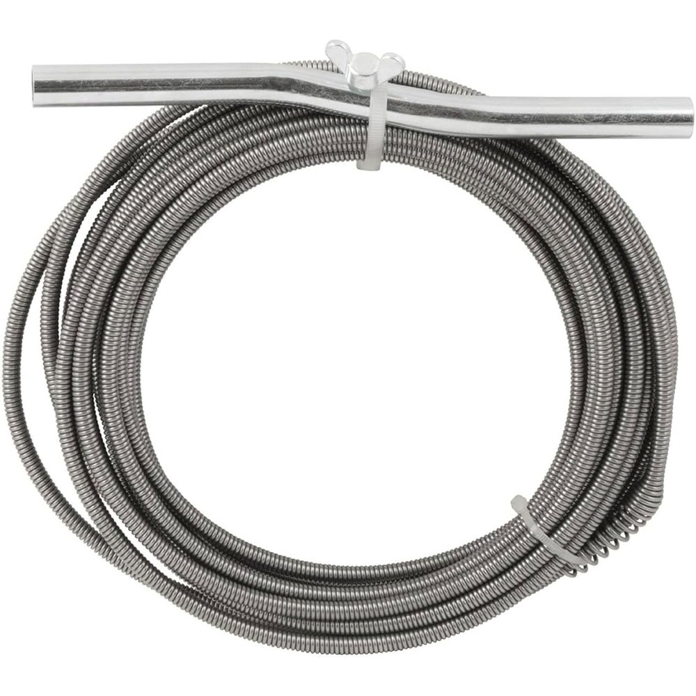 .25-in. Diameter Steel 25-Foot Light Auger for Small to Medium Drains 7710025&hellip;