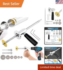 Inside Pipe Cutter for Pvc Pipe with Handle and Diamond Grit Cutting Wheel, 7&hellip;