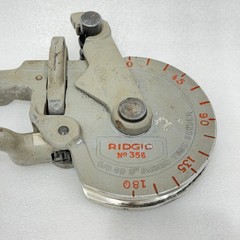 RIDGID NO 358 GEARED RATCHET TUBE BENDER 5/8 16MM OD 3&Prime; 76MM R 180&deg; 35170 USA #2