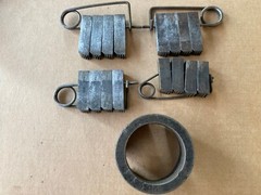 Toledo Threading Machine Co. Model 411 ratcheting Pipe Threader 20 cutting bits