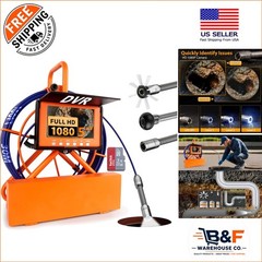 Comprehensive 1080P Sewer Inspection Camera with Integrated Tool Box System