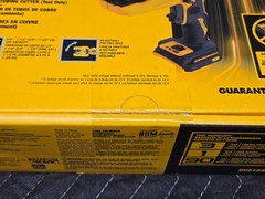 DeWALT DCE154b Copper Tubing Cutter 20v Cordless 1/4&Prime; to 1-1/4&Prime; NIB