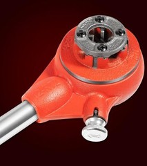 36475 12-R 1/2&Prime;-2&Prime; NPT Manual Exposed Ratchet Pipe Threader Set w/6 NPT Die