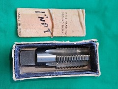 1-1/4-11-1/2 NPT Pipe Tap HSS NPT Taper Thread Uncoated Bright Threading Premium