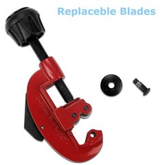 1/8&Prime; to 1-1/8&Prime; Tube Pipe Cutter PVC Copper Brass Aluminum Plumbing Cutting Tool