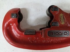 RIDGID 2A Heavy Duty No. 1-2 Pipe Cutter Tool 1/8 in To 2&rdquo; NICE CONDITION (LOOK)