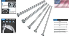 Galvanized Spring Steel Tube Bender Kit: Effortless Bending for 5 Sizes