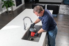 80168 EZ Spin&trade; Drain Snake for Tubs, Showers, and Sinks, Drain Cleaner with A&hellip;