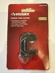 Husky Junior Tube Cutter Cuts 1/8&Prime; To 5/8&Prime; Outside Diameter Copper & PVC Tubing