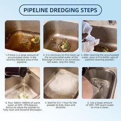 Effective 9.2oz Liquid Drain Cleaner &ndash; Quick Clog Remover for Multiple Drains