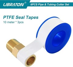 Cortador de tubos de PVC Libraton, hasta 2-1/2&Prime;, cortador de tubos de trinquete