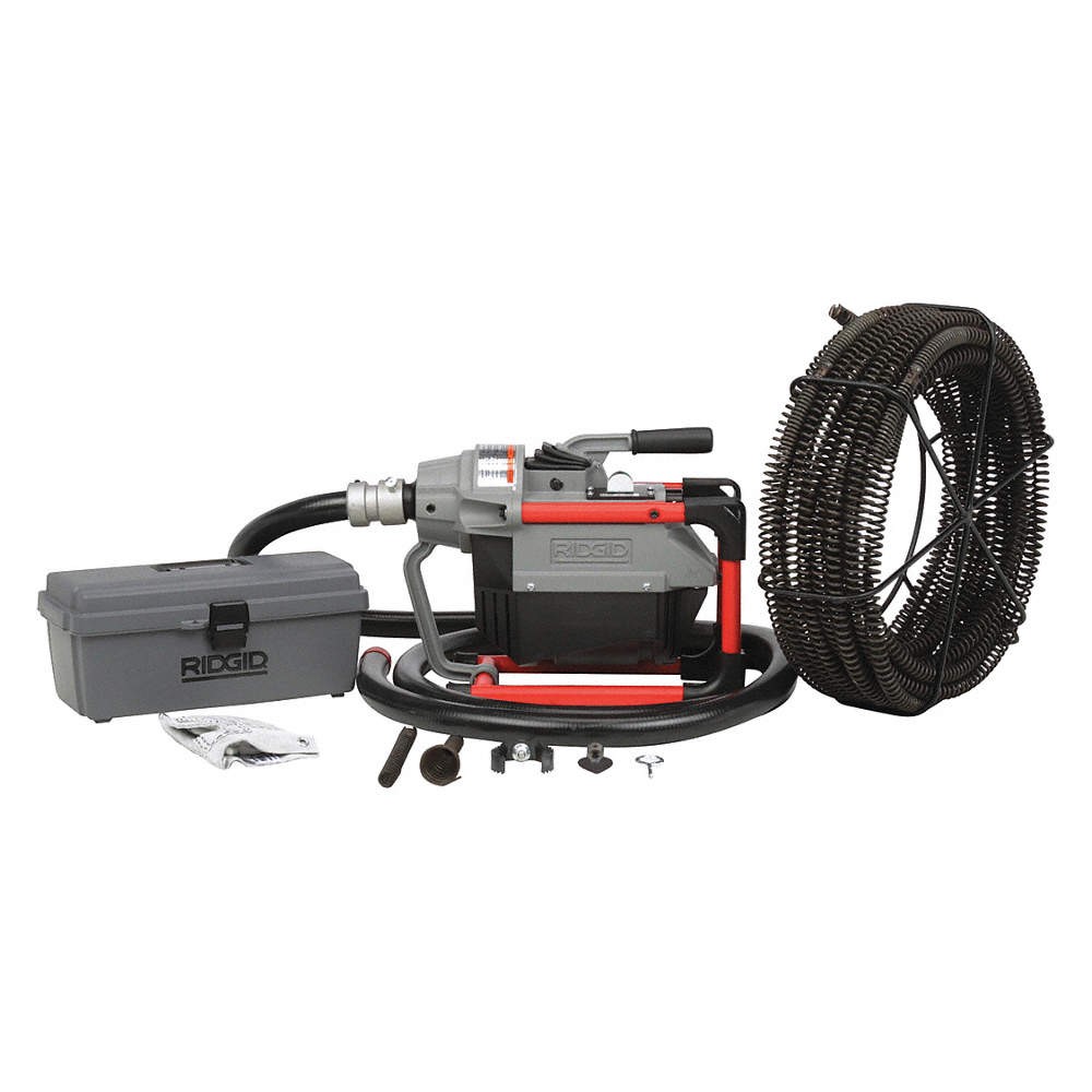 RIDGID K-60SP-SE Sectional Drain Cleaning Machine, 1/2 hp 1XDX9
