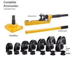 Manual SWG-25S Pipe Bender for Iron, Copper, and Steel Tubing &ndash; U-Bend