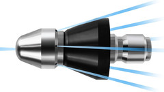 Sewer Jetter Nozzle,Stainless Steel,Drain Augers, Sewer Pipe Dredging