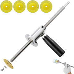 Inside Pipe Cutter for PVC Pipe, 4 Diamond Grit Wheels, 7 Inch Adjustable Depth