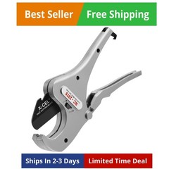 RC-2375 Aluminum 2&Prime; Ratchet Action Pipe and Tubing Cutter for Plastic and Mul&hellip;