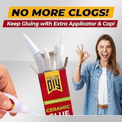 Waterproof Super Glue for Ceramic, Pottery Repair &ndash; 4 Pack, No Smell, 20g