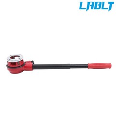 LABLT 6-Piece Set Of NPT 1/4&Prime; to 1-1/4&Prime; Manual Ratchet Pipe Thread Pipe Reel