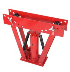 12 Ton Pipe Bender Manual Hydraulic w/6 Dies Piping Bending Exhaust Tube Tools