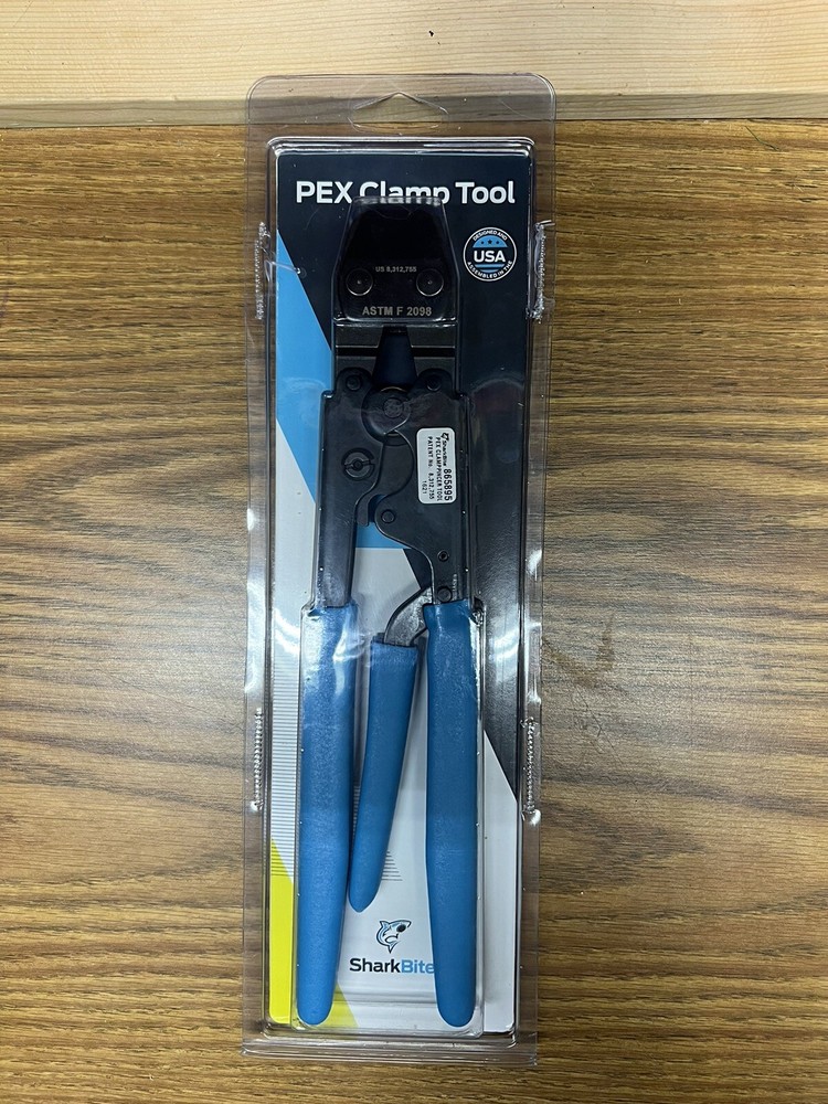 PEX 3-Handle Clamp Tool 3/8-in, 1/2-in, 5/8-in, 3/4-in, and 1-in