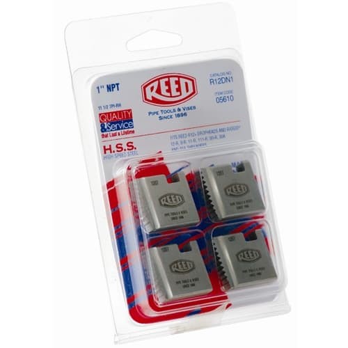 Reed 05610 R12+ HSS Segmental Die NPT 1in Right-Hand Uncoated