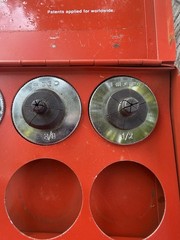 RIDGID 34152 Model S S8 Tube Expander Swaging Kit 3/8 1/2 3/4 1in Tested