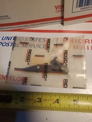 Ridgid 46175 E4957X 124 Blade w/ Screws NEW, U1
