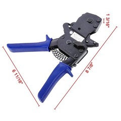 AplusChoice Pinch Wrench Crimper PEX Cinch Clamp Ratchet One Hand 3/8&Prime; to 1&Prime;