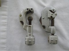 2 Ridgid Tubing Cutters #10, #105 Both Unused 1 In Box