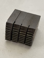Set of 4 Toledo No. 11-12 1-1/4in Pipe Threading Dies