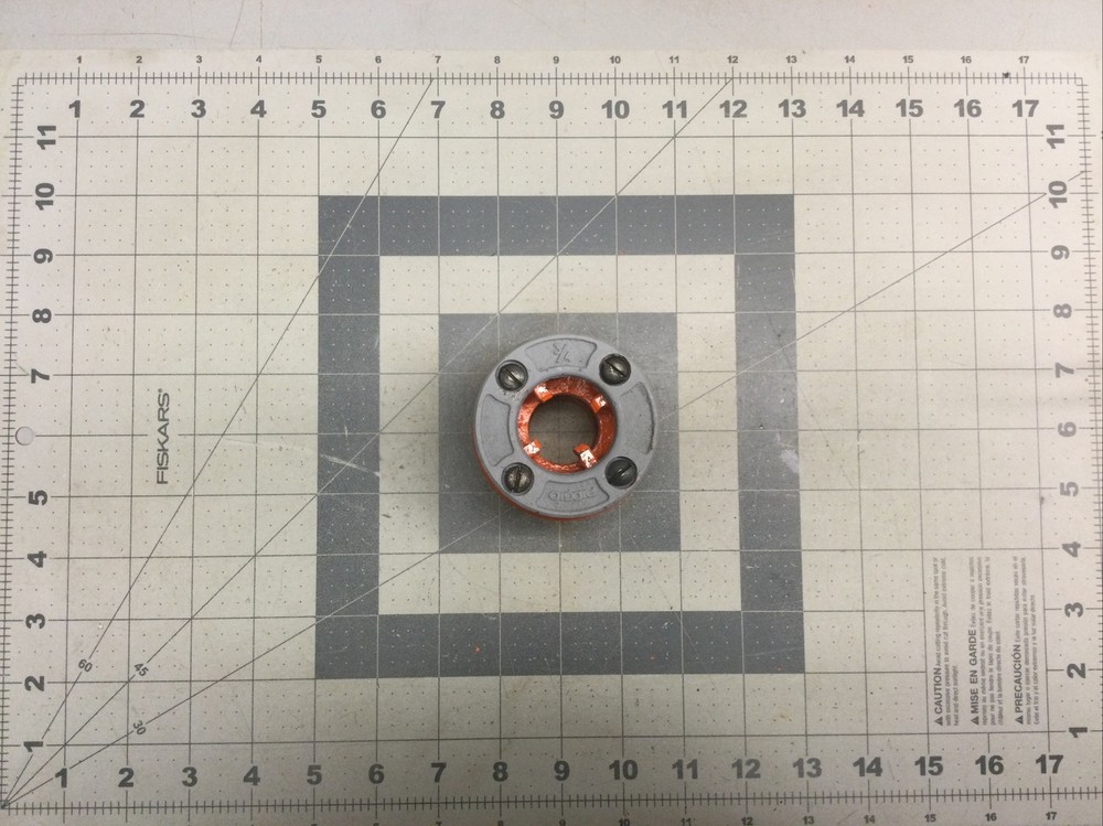 RIDGID 00-R, 3/4&rdquo; Manual Threader Die &ndash; (WXW29)