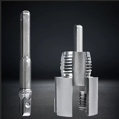 2pcs Integrated Internal & External Pipe Threading-Tool,PVC Pipe Threader Kit