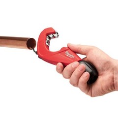 Copper Tubing Cutter 1-1/2 in. Constant Swing Chrome Rollers Easy Grip Knob