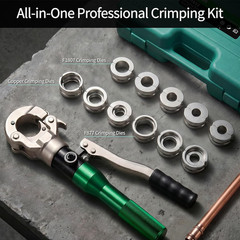 Copper Pipe Press Tool with 1/2&Prime;,3/4&Prime;,1&Prime; Dies for Copper Pipe and F877 Stainless