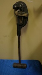 Vintage No.1 Improved Mark Mfg. Roller Pipe Tube Cutter Heavy Duty 3 Wheel Tool