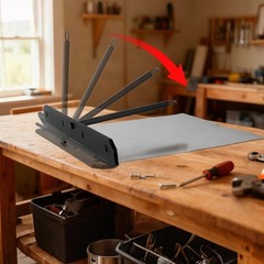 15.25 Inch Sheet Metal Hemming Tool Metal Bender For Roofing Panels Hvac Ducts &