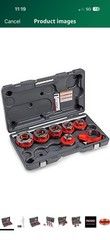 RIDGID 36475 12-R 1/2&Prime; &ndash; 2&Prime; NPT Exposed Ratchet Threader Set