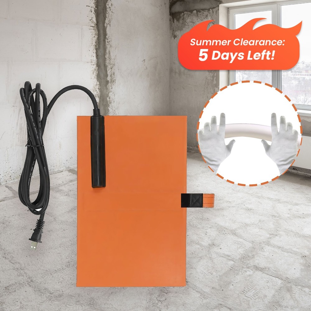 SnulyHeet PVC Heat Blanket- &frac12;&rdquo; to 1 &frac12;&rdquo; Pipe Heater Off-Season Discount 30%