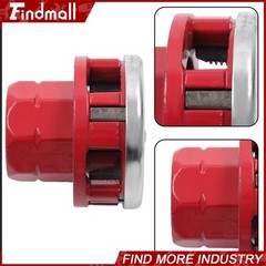 Findmall 1-1/4&Prime; & 1&rdquo; NPT 12-R RH Die Head & Dies 4 Ratchet Pipe Threader