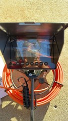 30M Sewer Pipe Inspection Camera Drain Sewer Pipeline Endoscope 4.3&Prime; Monitor