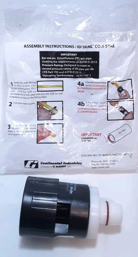 Continental Industries Chamfer Tool 1 1/8&Prime; OD #000033658008