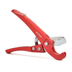 Pex Tubing Cutter for 1/8,1/4, 3/8, 1/2, 3/4-inch up to 1-inch Pipe Red