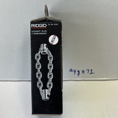 RIDGID FlexShaft K9-204 2inch Chain Knocker Drain Tool Cat No. 64323