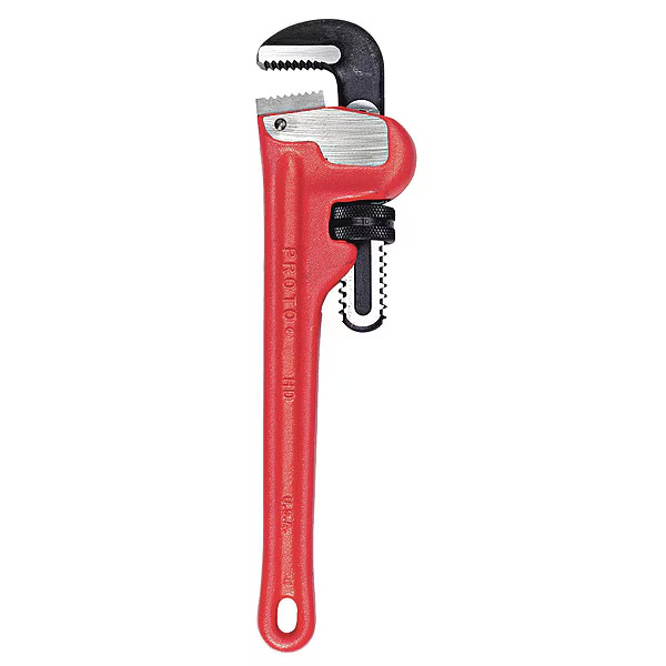 PROTO J810HD Pipe Wrench I-Beam Serrated 10&Prime; L